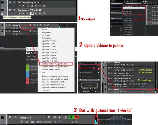 Panning-automation