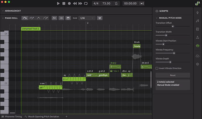More V1 to V2 Editor issues - Synthesizer V Studio - Dreamtonics Users ...